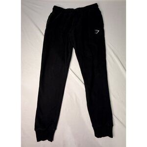 Men’s GYMSHARK Sweatpants Joggers Black SMALL Activewear